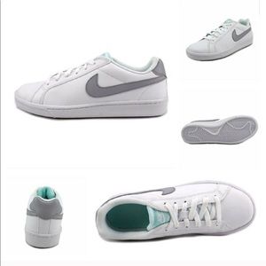 Nike Court Majestic in White with Gray and Mint